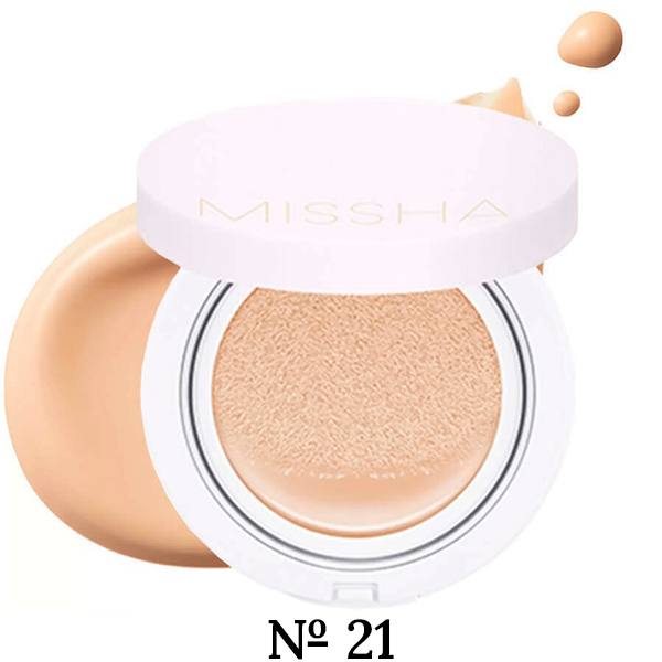Матирующий тональный кушон Missha №21